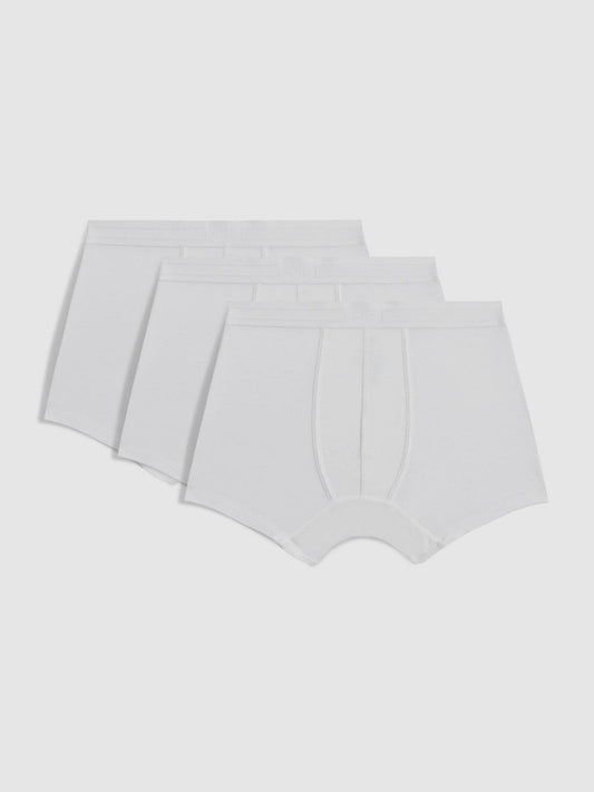 CHÉ Studios Boxer Trunks with TENCEL™ Fibers White | Mens