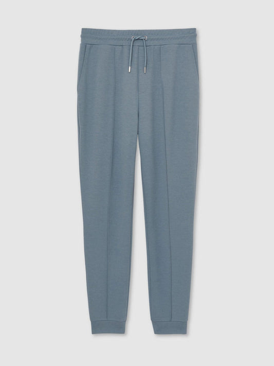 Drawstring Jersey Joggers Airforce Blue | Mens