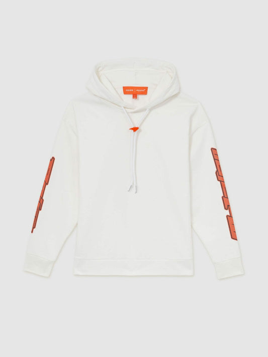 McLaren F1 Team Oversize Toggle Hoodie Unisex Fit White | Mens