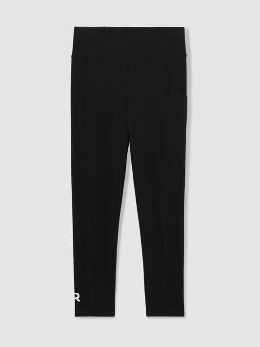 9-14 yrs Stretch Logo Print Leggings Black | Children