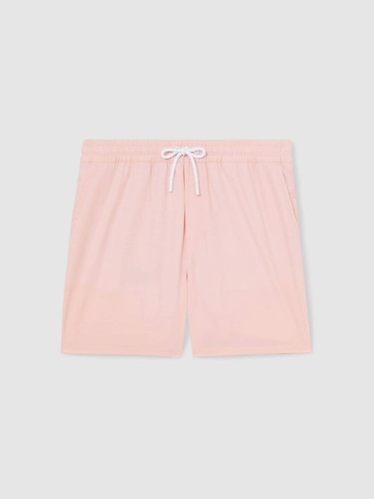 Drawstring Swim Shorts Pink | Mens