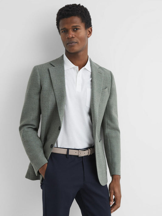 Suede Belt Stone | Mens