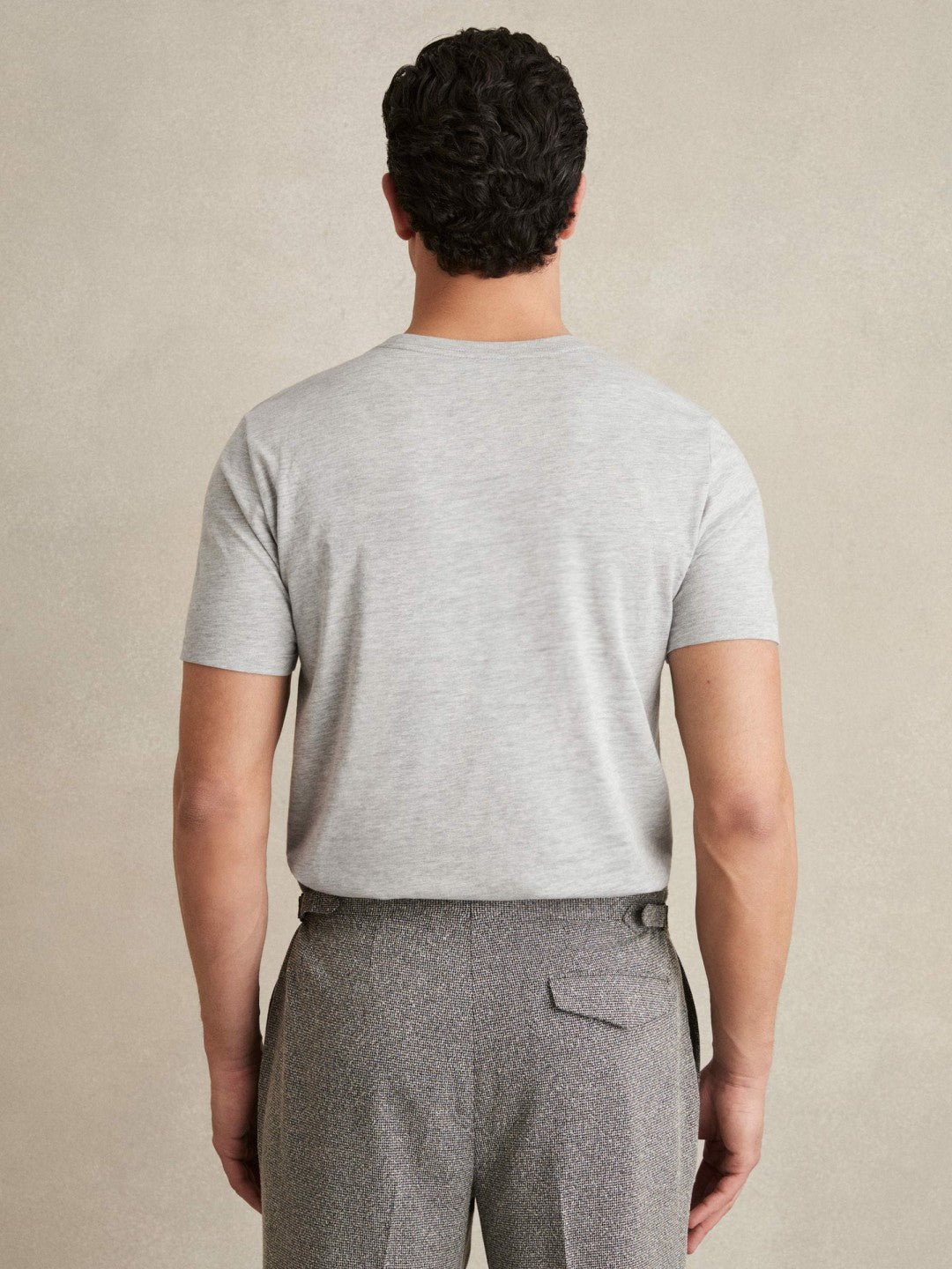 Cotton Crew Neck T-Shirt | Mens