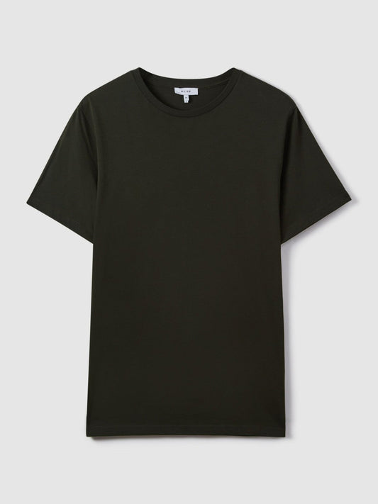 Cotton Crew Neck T-Shirt | Mens