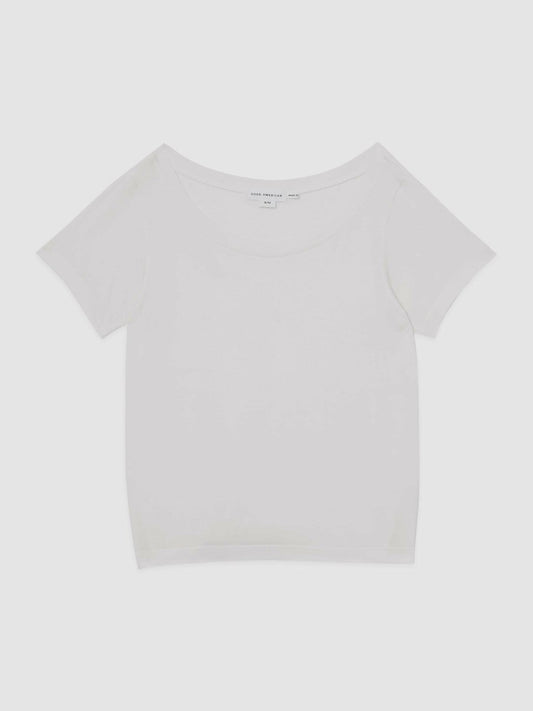 Short Sleeve T-Shirt Cream | Womens