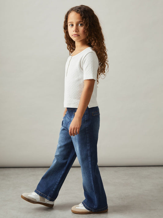 Straight-Leg Sailor Jeans Blue | Children