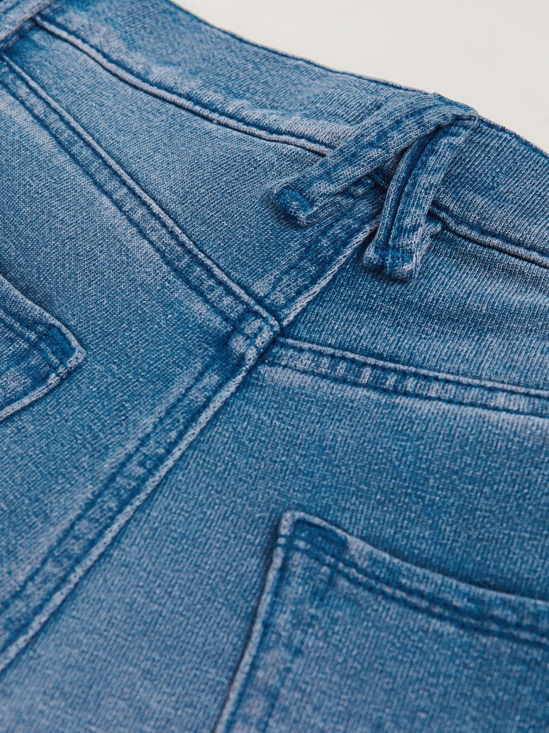 100% Cotton Shorts Indigo Blue | Womens