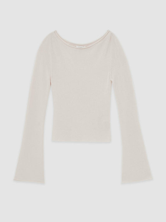 100% Cotton Jumper Ecru | Womens
