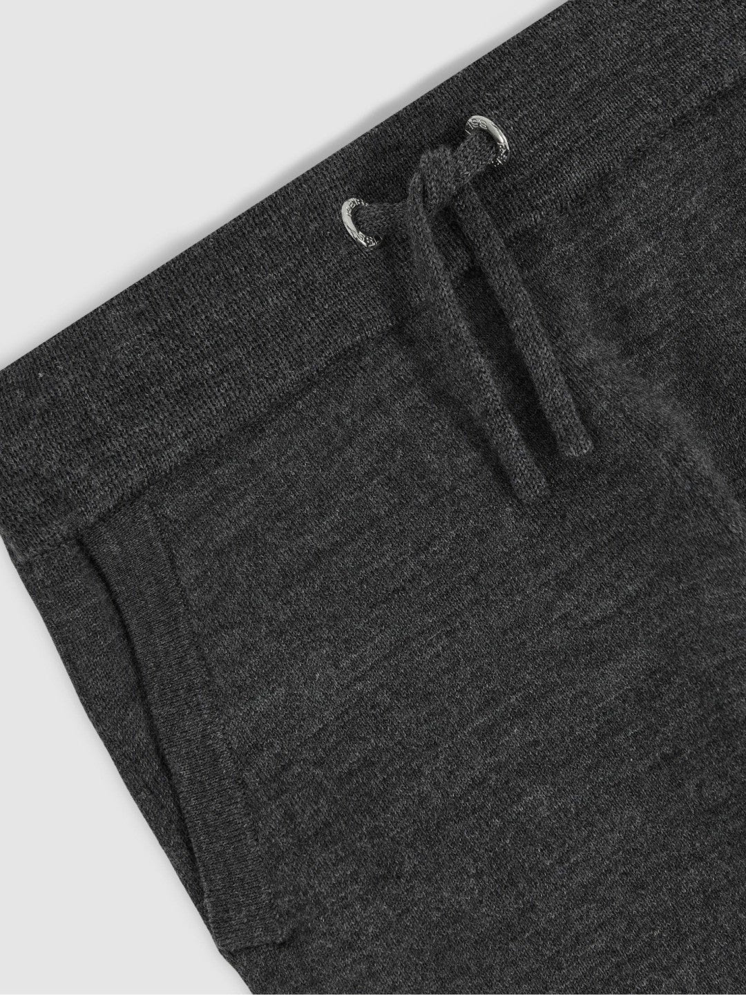 13-14 yrs Merino Wool Cuffed Joggers Derby Grey Melange | Children