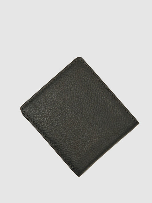 Grained Leather Wallet Chocolate | Mens
