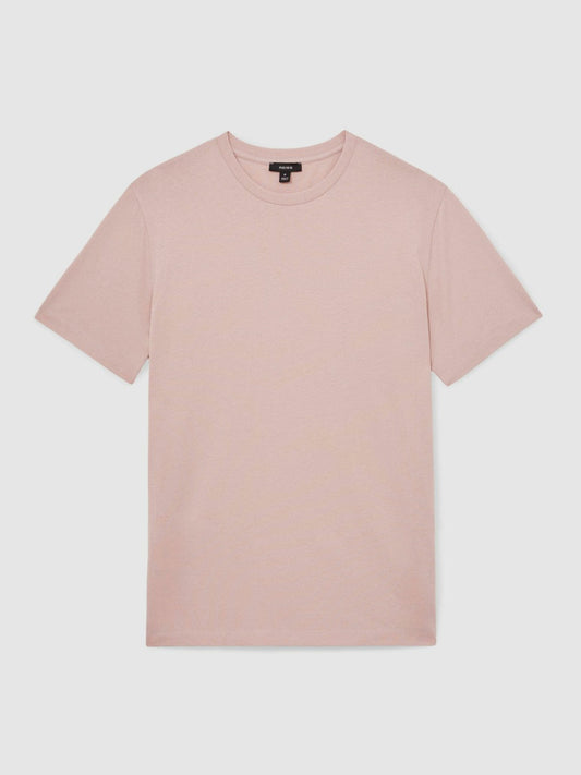 Cotton Crew Neck T-Shirt | Mens