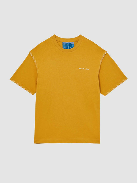 | Tom Daley Graphic-Print T-Shirt Yellow | Mens