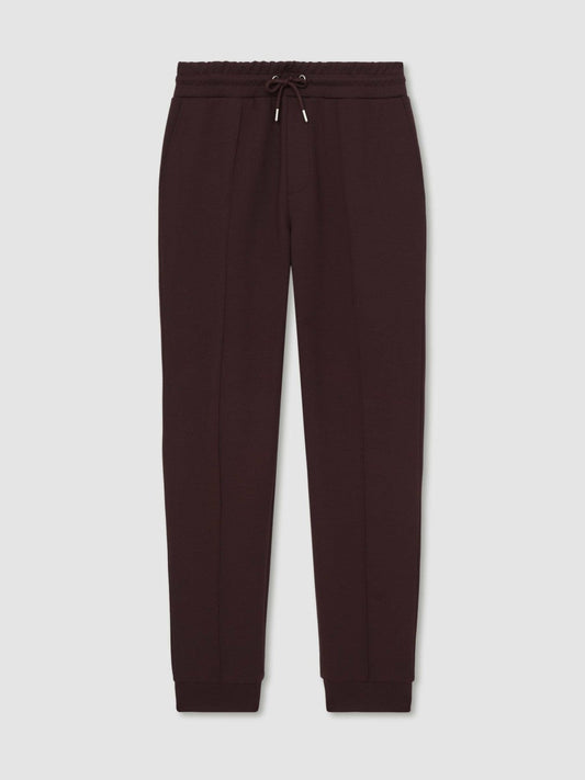 Interlock Drawstring Joggers Cherry Red | Mens