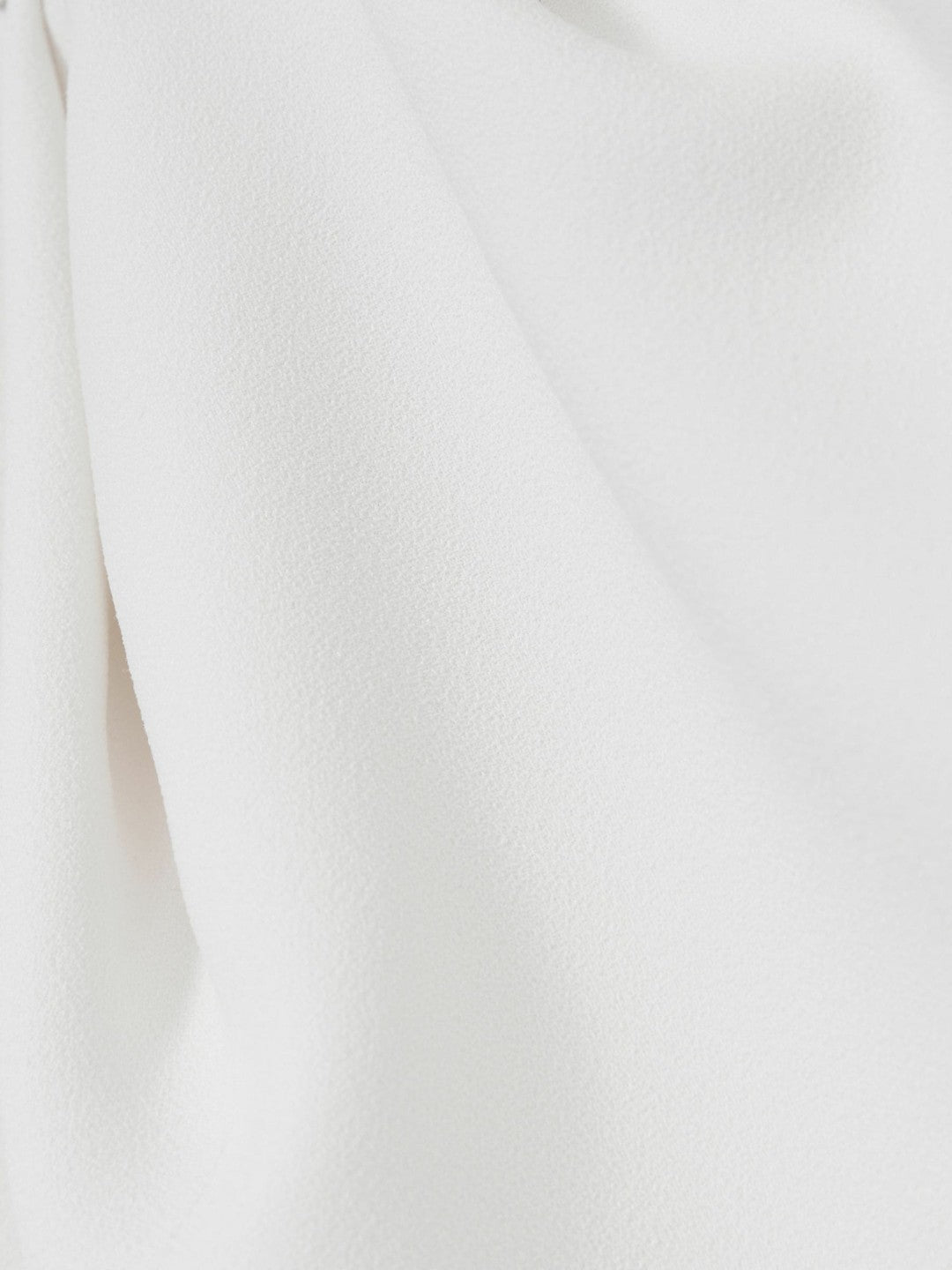 One-Shoulder Draped Top Ivory | Womens