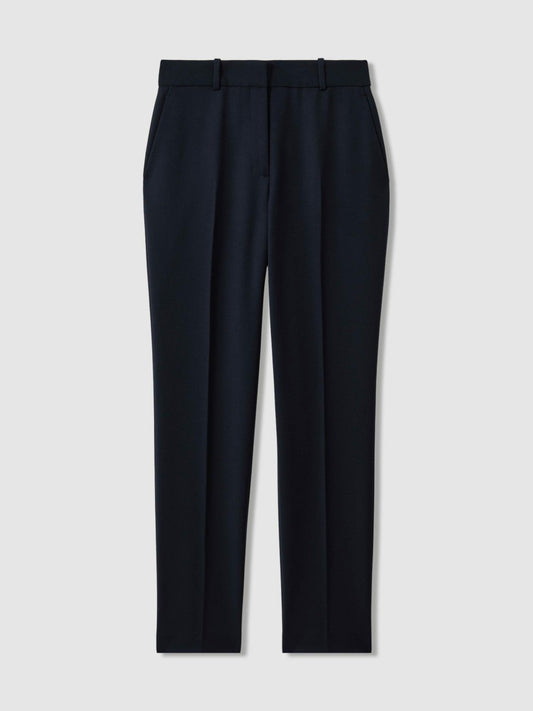 Slim Fit Suit Trousers Navy | Womens