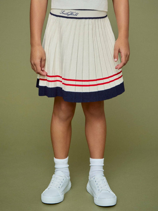 13-14 yrs SmileyWorld Tennis Skirt Off White | Children