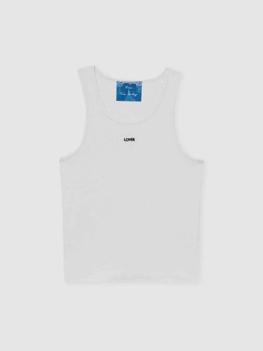 | Tom Daley Cotton Lover Vest with Stretch White | Mens