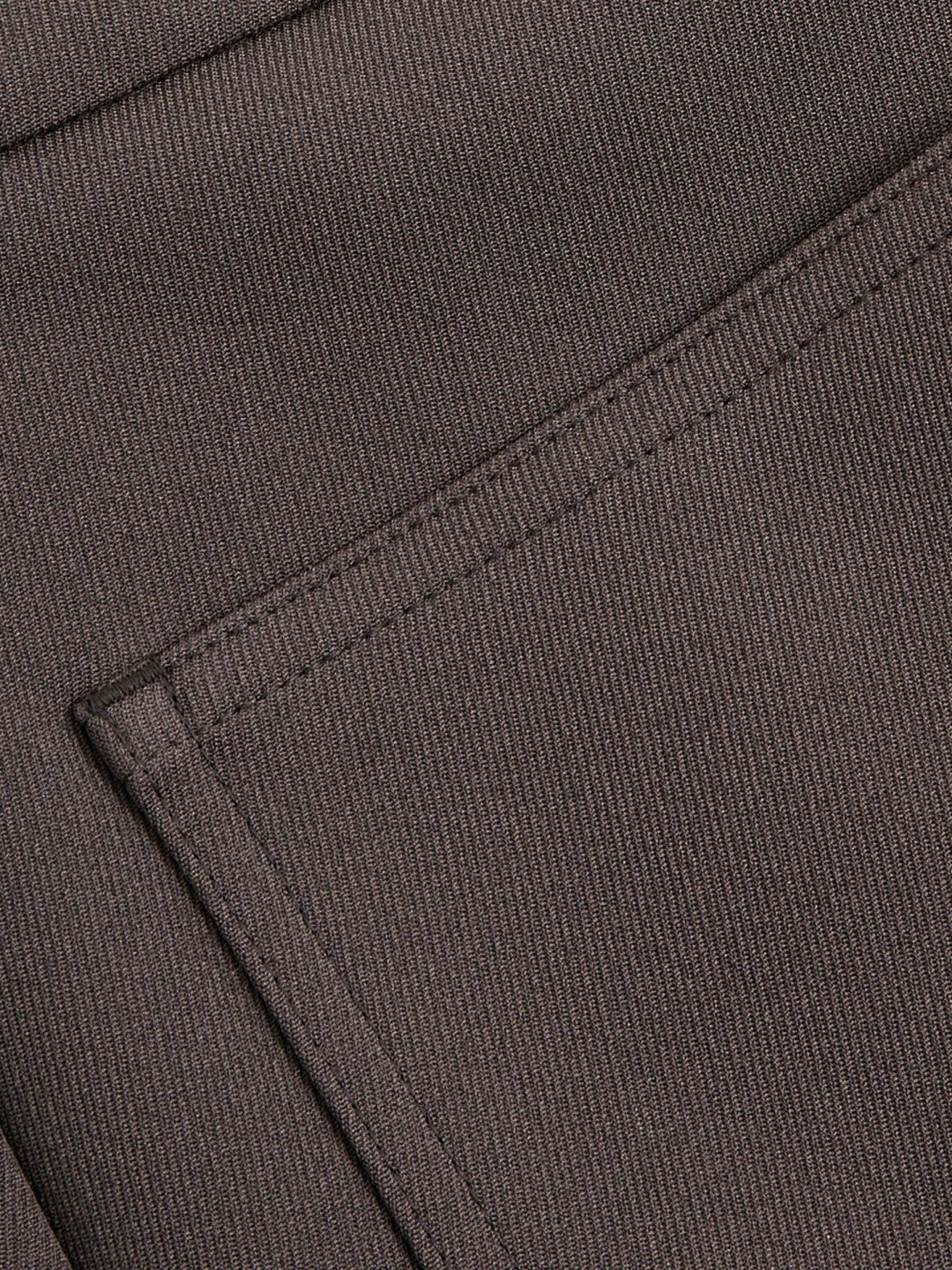 Petite Twill Patch-Pocket Flared Trousers Mauve Neutral | Womens