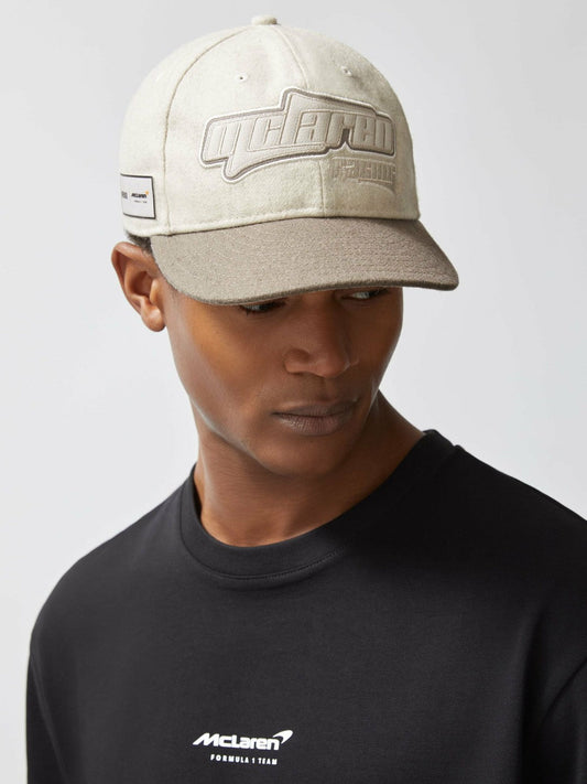 McLaren Racing Embroidered Cap Unisex Fit Stone | Mens