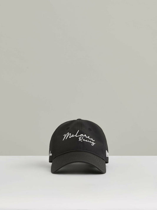 Unisex Fit McLaren Racing Logo Embroidered Cap Black | Mens
