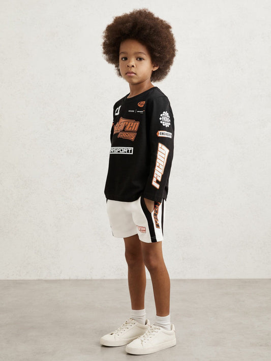 13-14 yrs McLaren F1 Team Cotton Logo T-Shirt Unisex Fit Black | Children