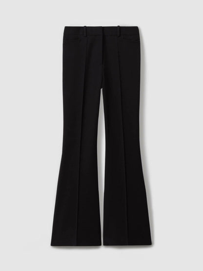 Petite Flared Suit Trousers Black | Womens