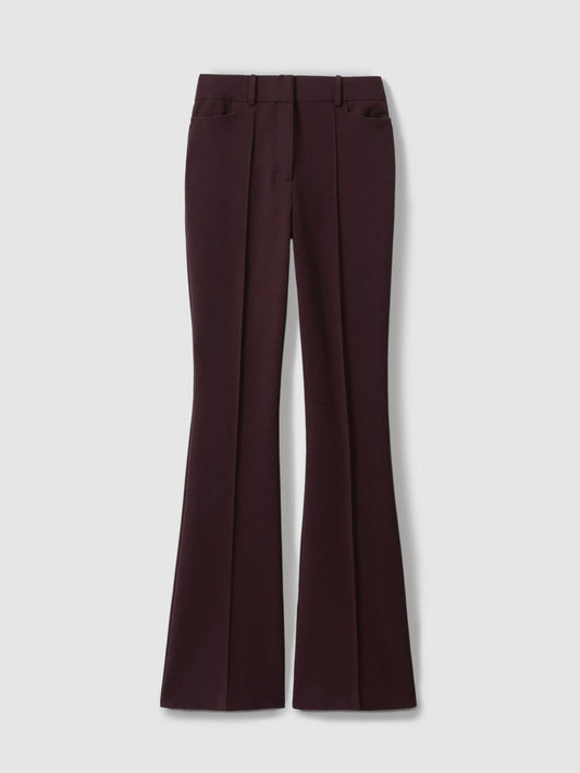 Flared Suit Trousers Berry | Womens