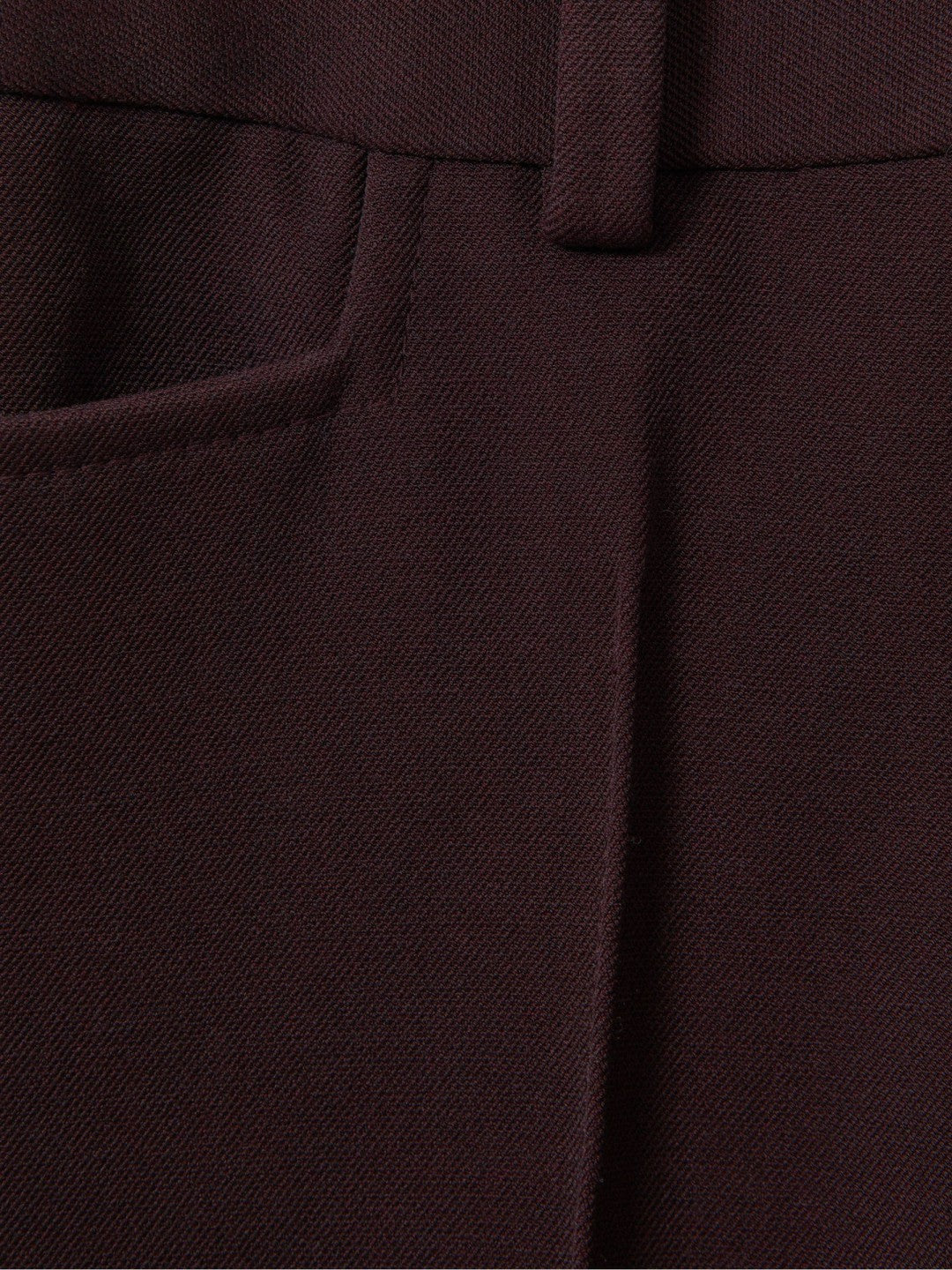 Flared Suit Trousers Berry | Womens