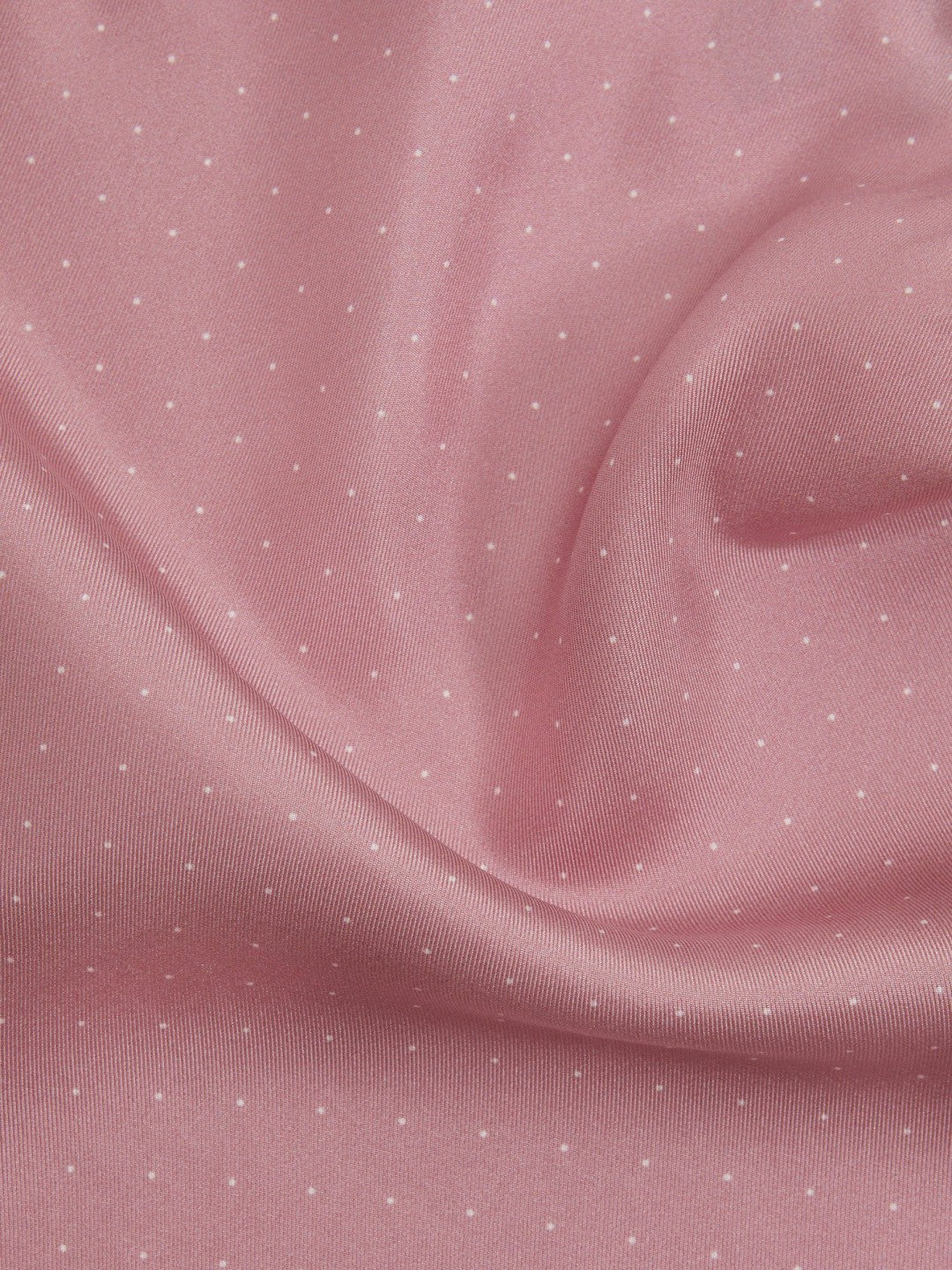 Polka Dot Silk Pocket Square Pink | Mens