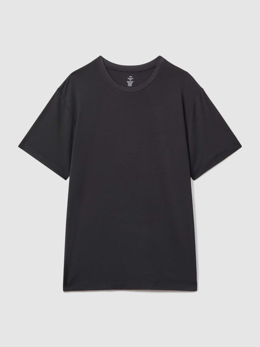 CHÉ Studios Crew Neck T-Shirt with TENCEL™ Fibers Black | Mens