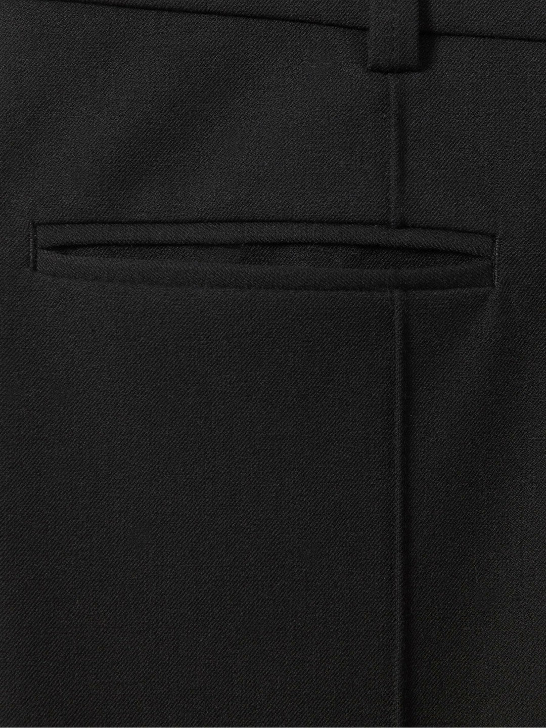 High Rise Flared Trousers Black | Womens