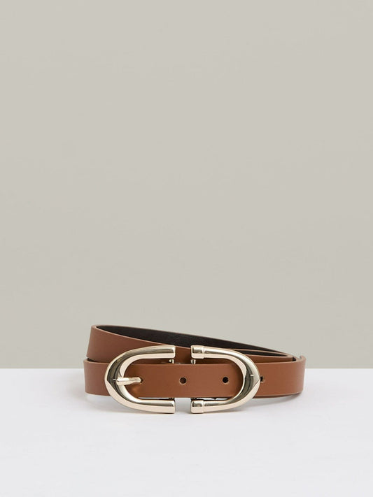 Horseshoe Belt Tan | Womens