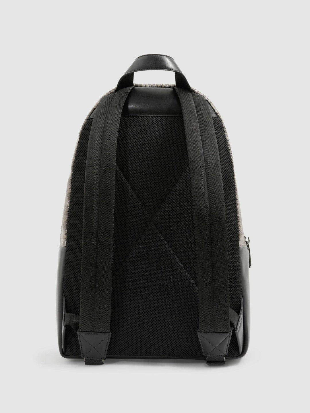 Monogram-Print Coated-Canvas Backpack Grey Multi | Mens