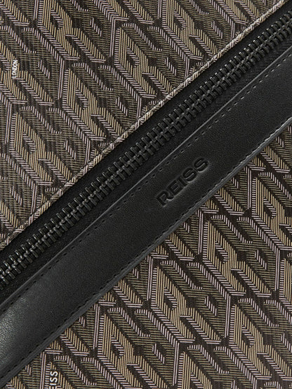 Monogram-Print Coated-Canvas Backpack Grey Multi | Mens