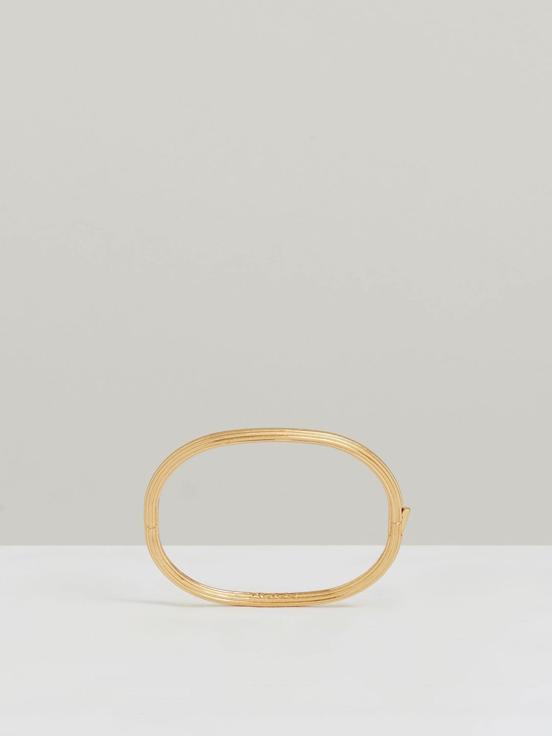 Contour Hinged Cuff Gold | Womens