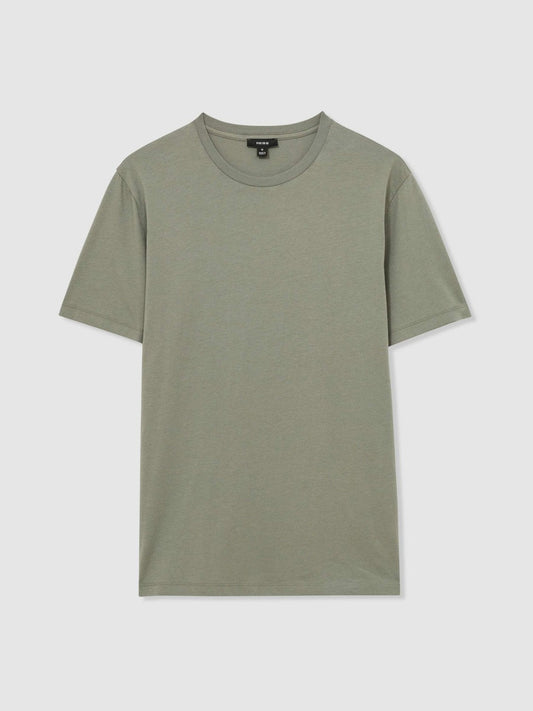 Cotton Crew Neck T-Shirt  | Mens