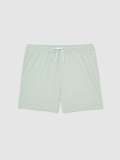 Drawstring Swim Shorts Mint Green | Mens