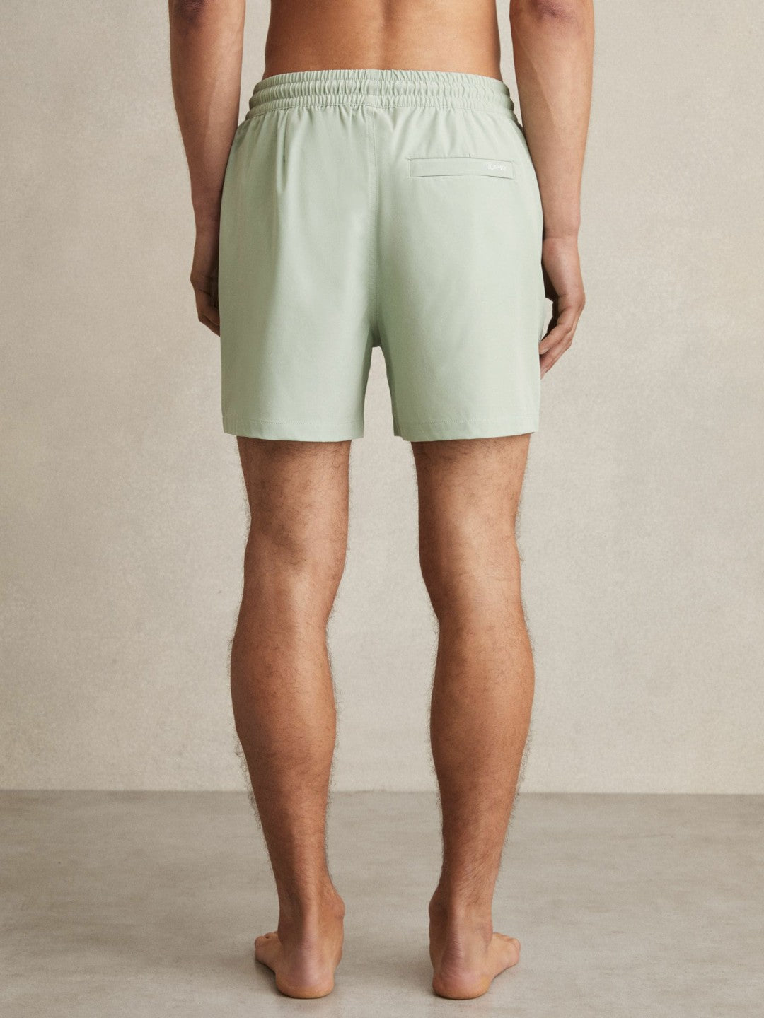 Drawstring Swim Shorts Mint Green | Mens
