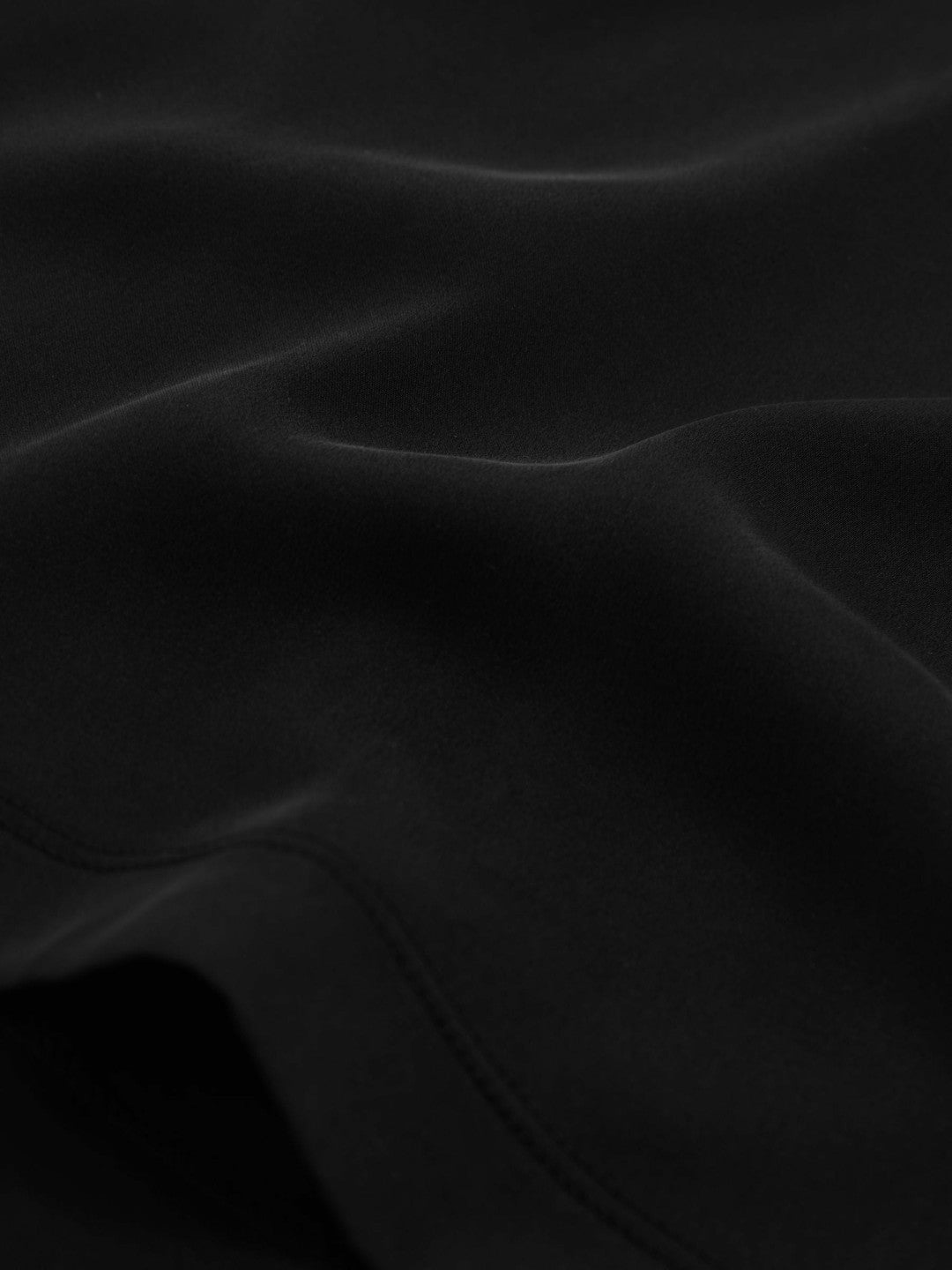 Silk-Front Cami Top Black | Womens