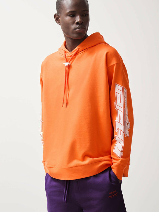 McLaren F1 Team Oversize Toggle Hoodie Unisex Fit Papaya Orange | Mens