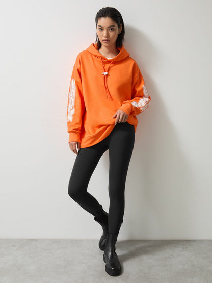 McLaren F1 Team Oversize Toggle Hoodie Unisex Fit Papaya Orange | Mens