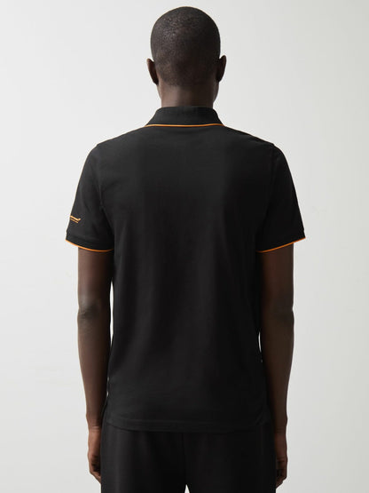 McLaren F1 Team Cotton Polo Shirt Black | Mens