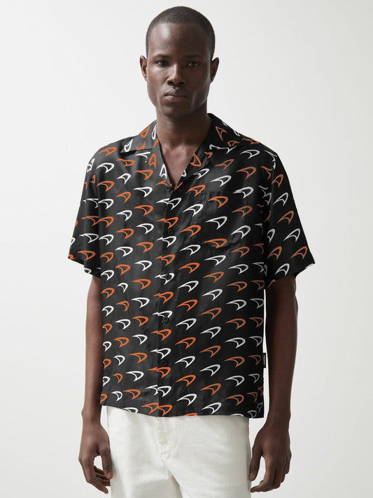 McLaren F1 Team Speedmark Logo Shirt Black | Mens