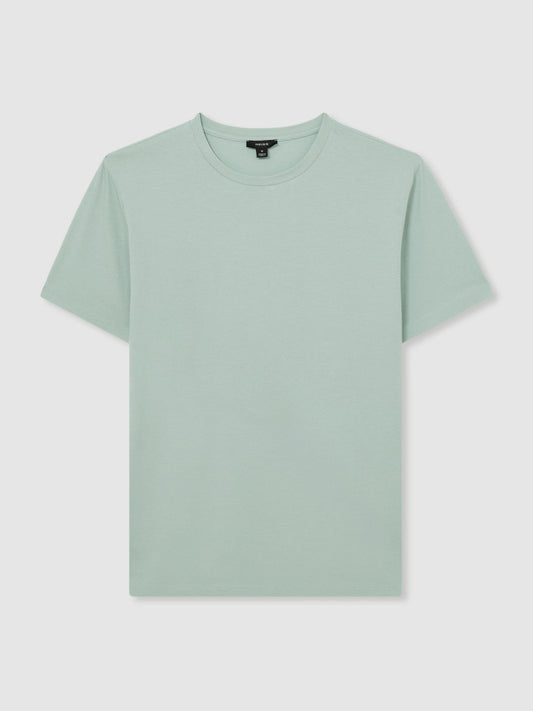 Cotton Crew Neck T-Shirt  | Mens