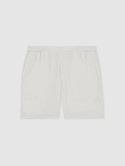 Drawstring Chino Shorts White | Mens