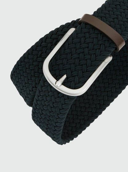 Woven Belt Navy | Mens