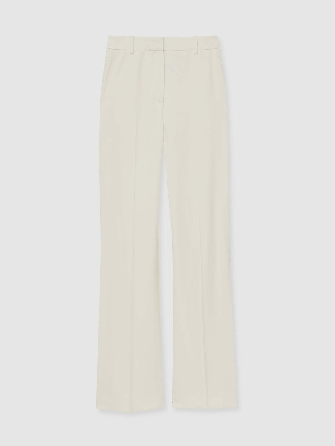 Wide Leg Tailored Trousers Cream | Womens