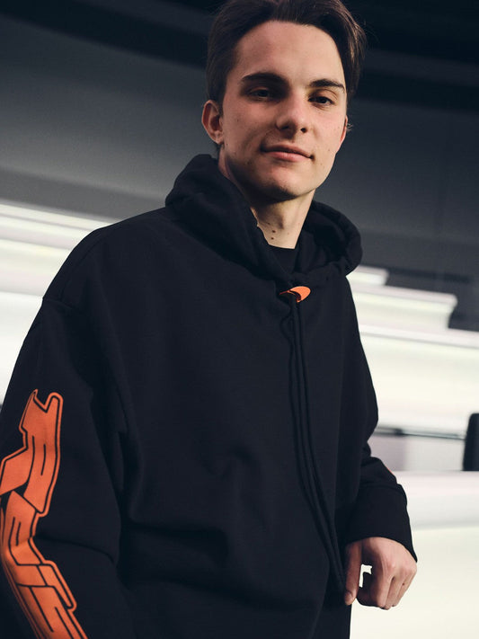 McLaren F1 Team Oversize Toggle Hoodie Unisex Fit Black | Mens