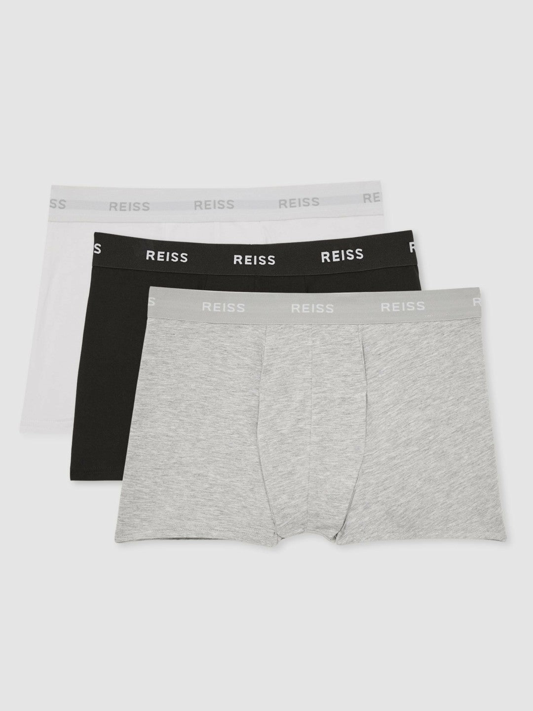 Three Pack Cotton Boxers Multi | Mens