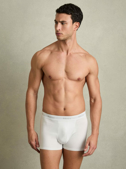 Three Pack Cotton Boxers Multi | Mens
